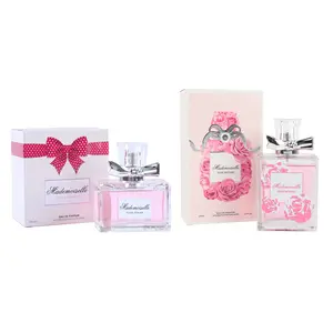 Women's Perfume Bundle - Mademoiselle Pour Femme and Mademoiselle Rose Intense Spray Perfume - Fragrance for Women - 100ml/3.4fl.oz. each
