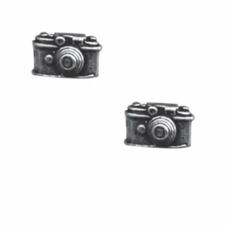 Classic Hardware stud earrings Camera Rockware Post Earrings!