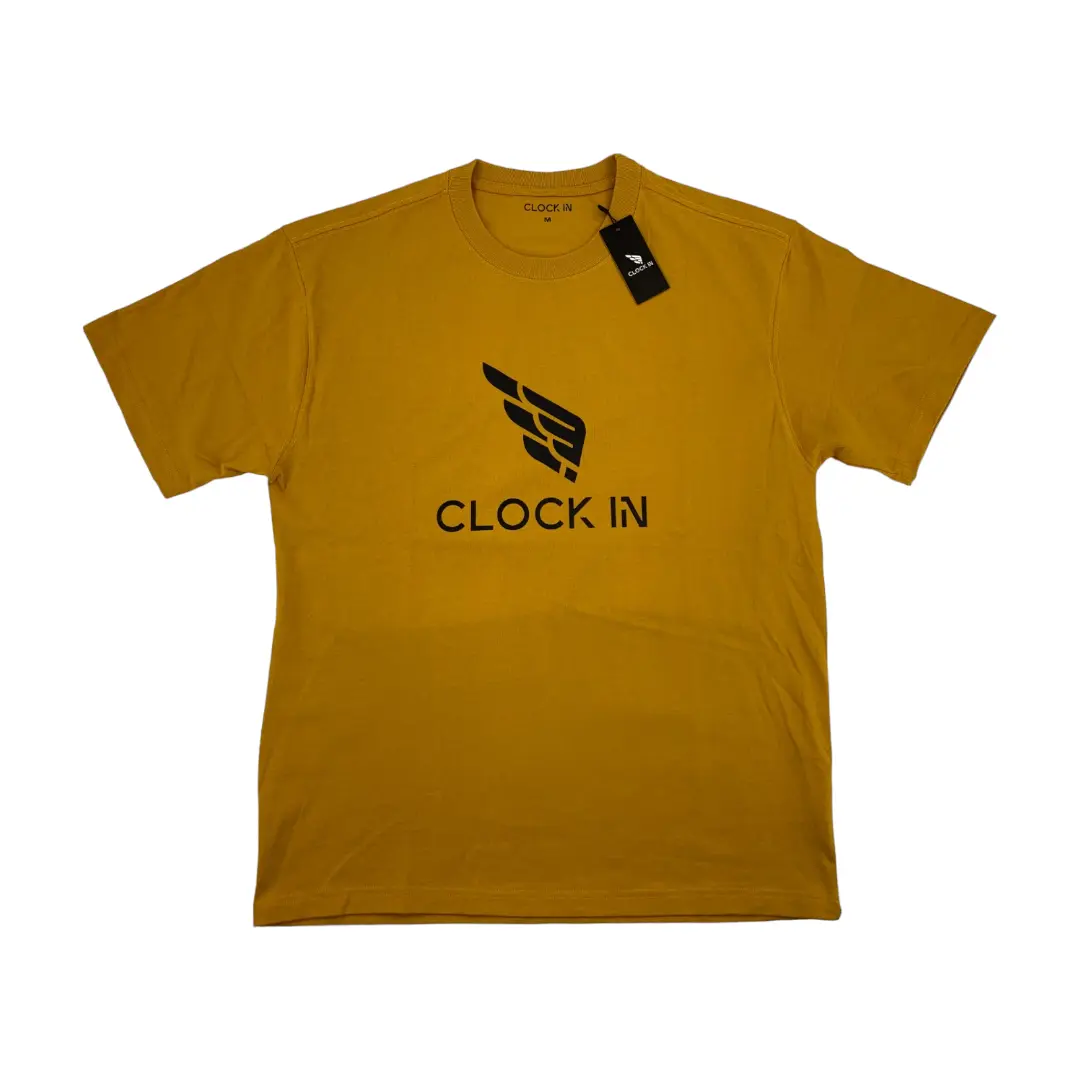 ESSENTIALS T - HONEY YELLOW / CLASSIC FIT 100% SOFT COTTON