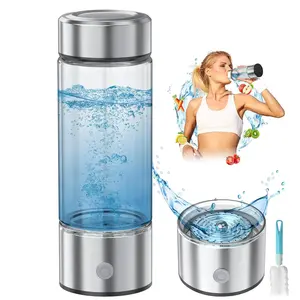Hydrogen Water Bottle, Portable Hydrogen Water, Water Generator, Hydrogen Rich Water Glass for Home