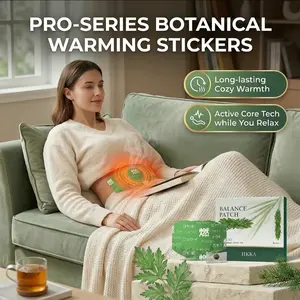 2 Box - Botanical Warming Patches - Herbal Balance Patches for Daily Waist & Abdomen Comfort