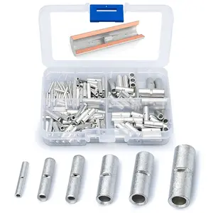 Docking Connector Kit Splicing Non Insulated Crimping Wire 24-8 Awg 100 Pcs