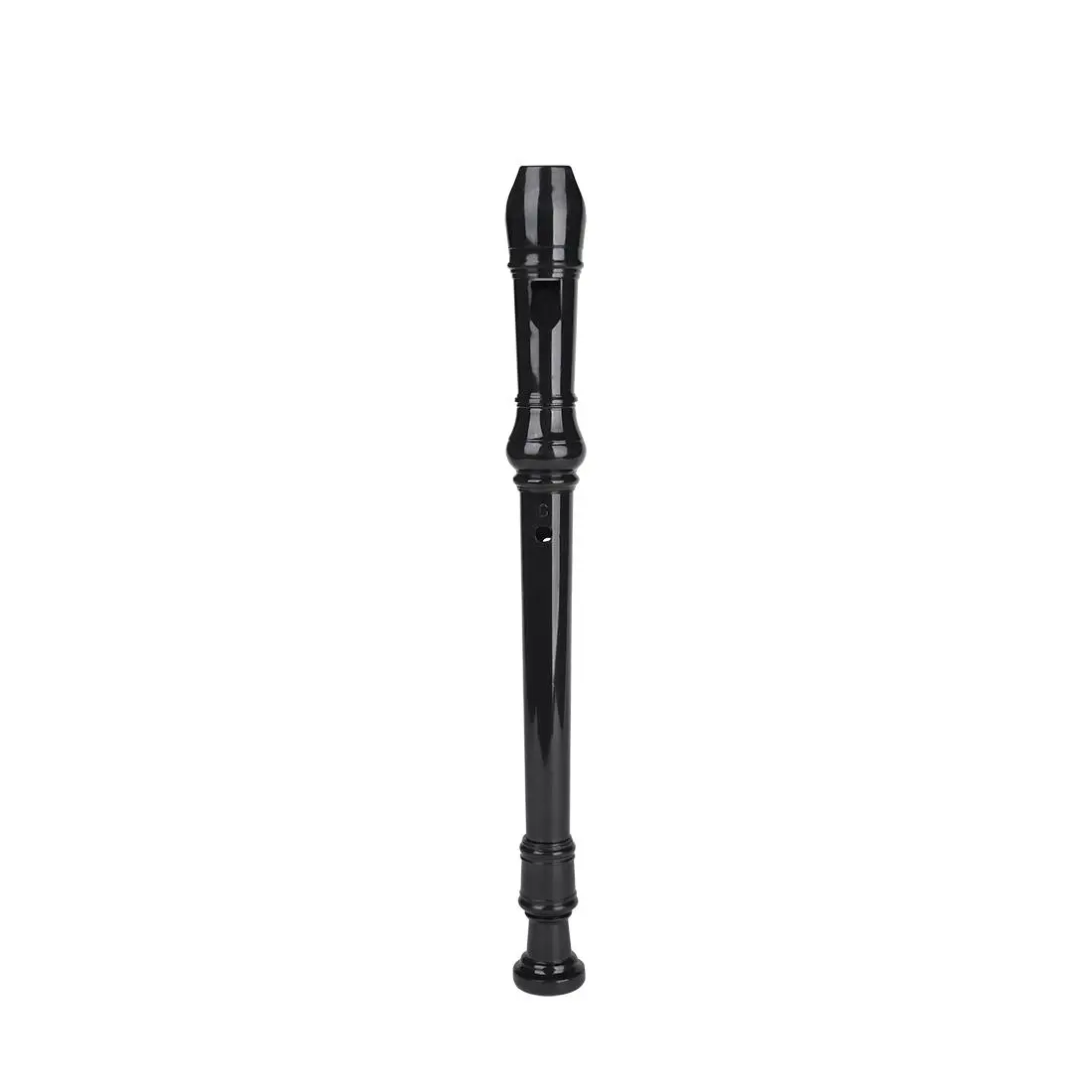 8 Holes G Tuning Abs Vertical Flute with Straight Bar, Durable Musical Instrument for Beginners, Wind Instrument for Students, Music Accessories