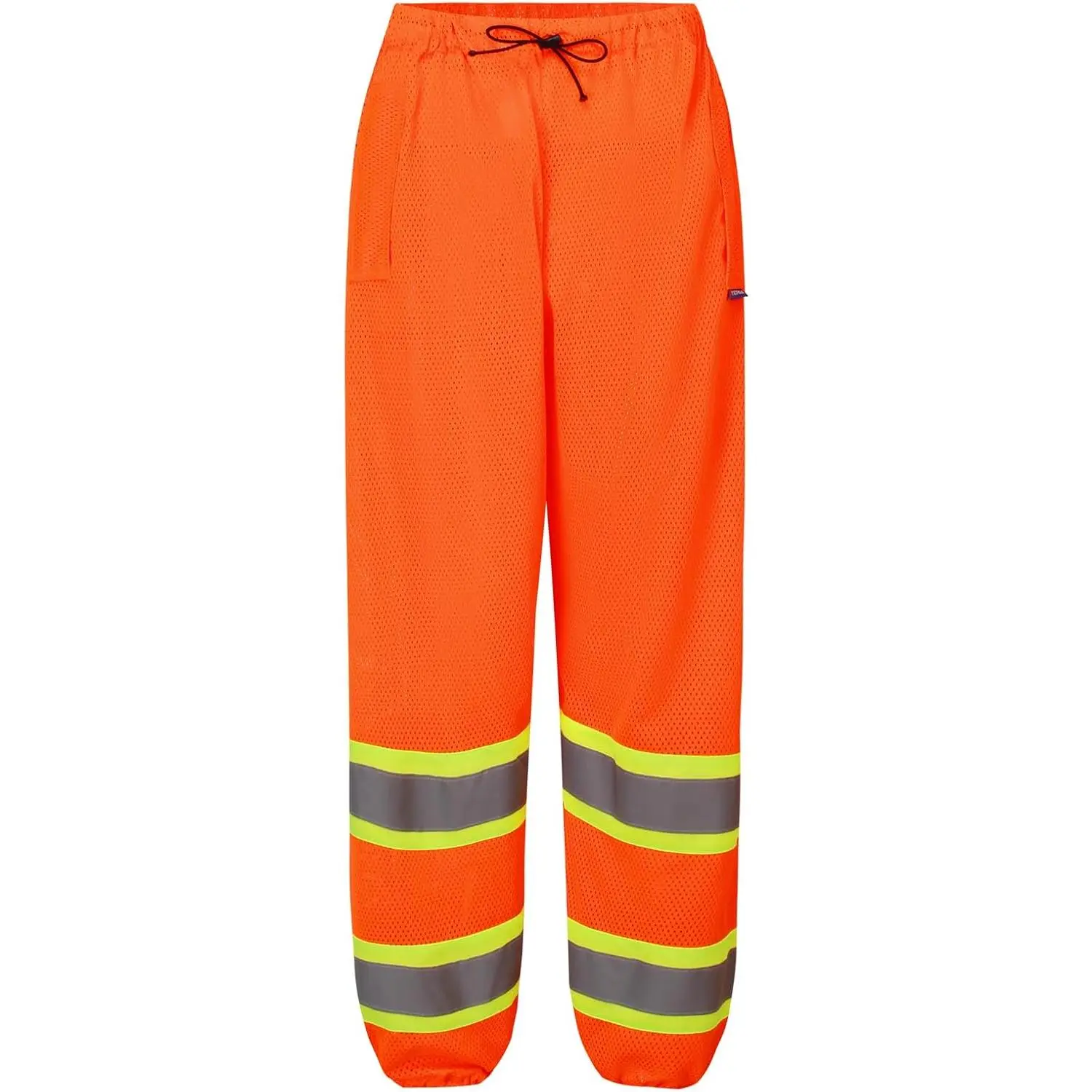 AYKRM High Visibility Reflective Traffic Safety Unisex Adult Class E Two Tone Work Mesh Pants