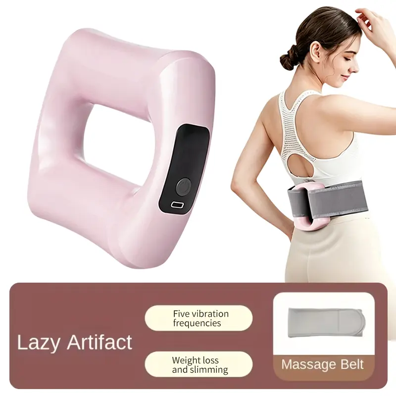 Massage ring for body - 5 speed levels, soothing for neck and shoulder muscles, portable deep tissue impact, focused on fitness and relaxation massage, perfect Christmas gift for men and women