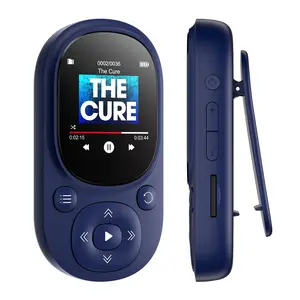 32GB Clip MP3 Player Bluetooth 5.3, MECHEN Mini Portable Music Player with FM Radio Recording, Music mp3 Player for Kids with Pedometer Mp3 and Mp4 Player Portable Players