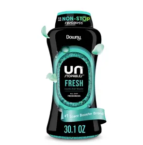 Downy Laundry Scent Beads, Unstopables In-Wash Scent Booster, Fresh Scent, 30.1 oz