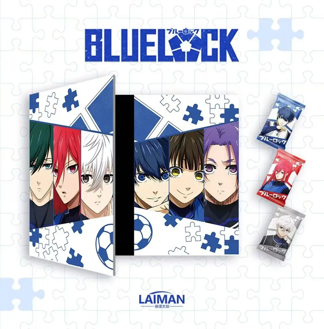 【Buy 1 get 1】Laiman Blue Block CCG Collectible Card
