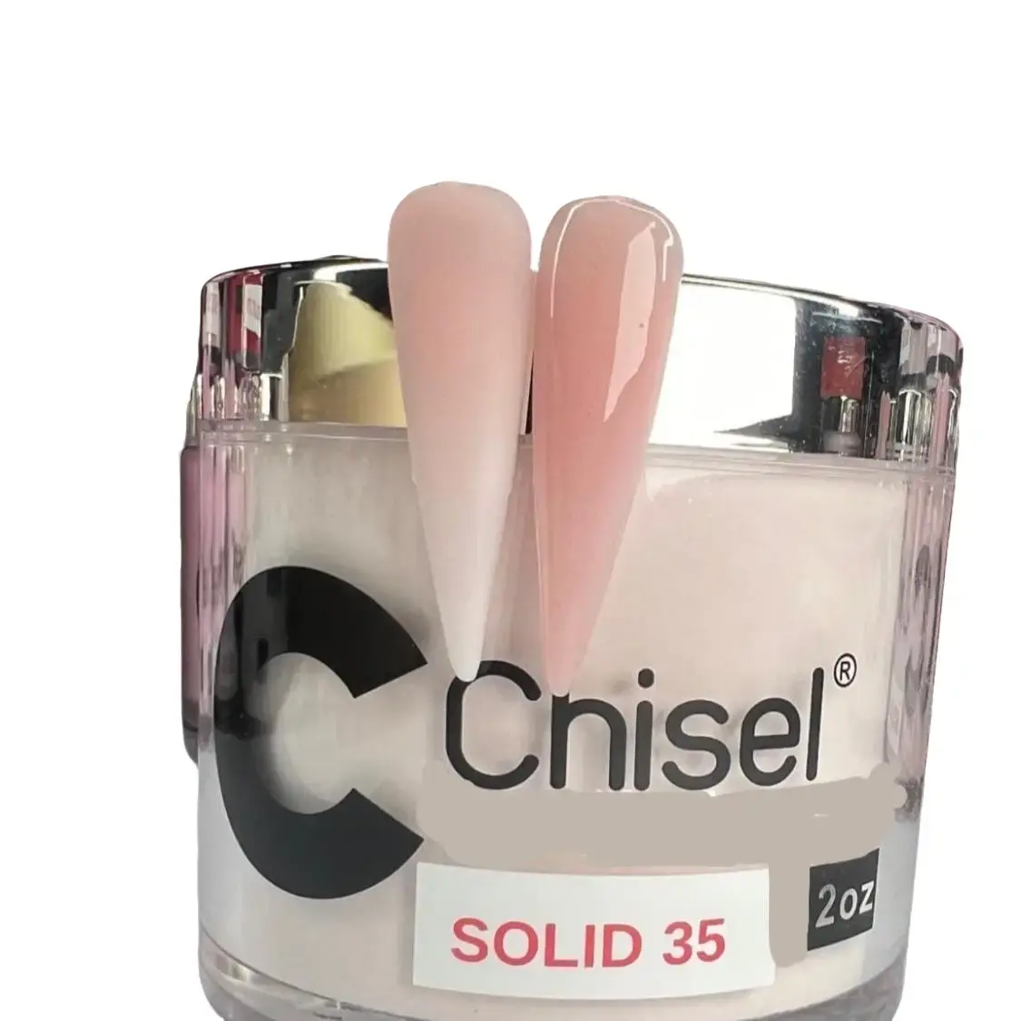 Chisel Acrylic Powder 2oz Solid 35 for Nail Art Chisel Acrylic Powder 2oz Solid 35 for Nail Art