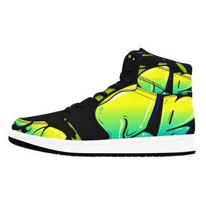 KU Crew Neon Flux High Top