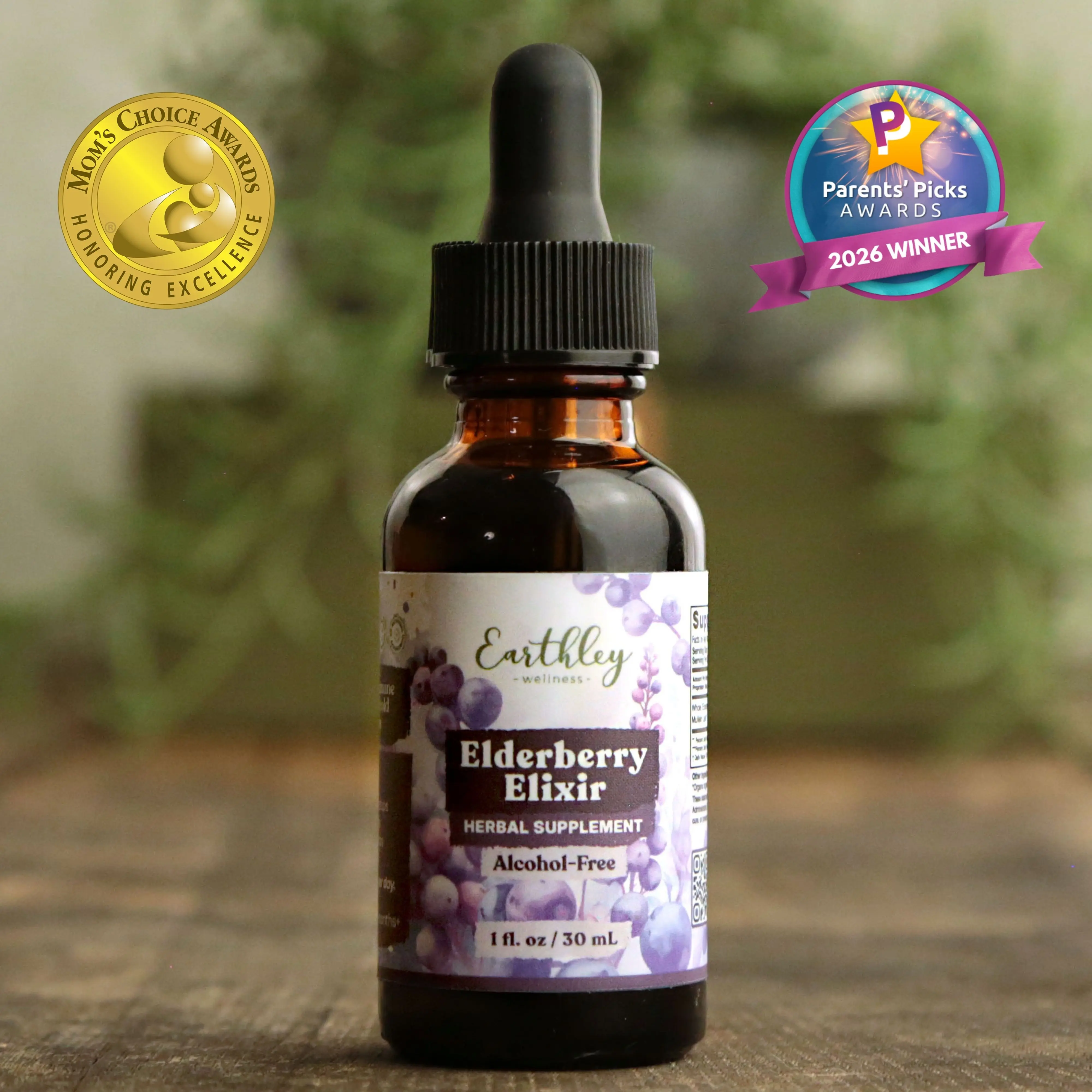 Elderberry Elixir Herbal Supplement