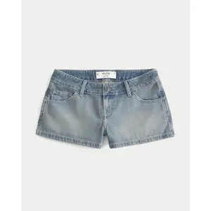 Hollister Low-Rise Mini Jean Shorts