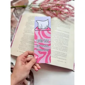 Crying Over Fictional Characters Bookmark