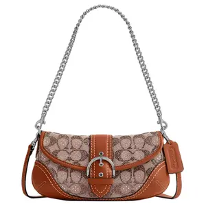 Coach Soho Bag 25 In Crystal Signature Jacquard