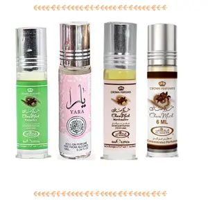 Indulge in Sweet Scents—Al-Rehab Choco Musk Rollerball & Oils (Cocoa, Marshmallow, Pistachio) + Lattafa Yara Roll-On Perfume | Unisex & Women | 0.2–0.34 oz