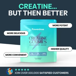 Creatine Gummies | Superior Quality | Exceptional Taste | Made in USA