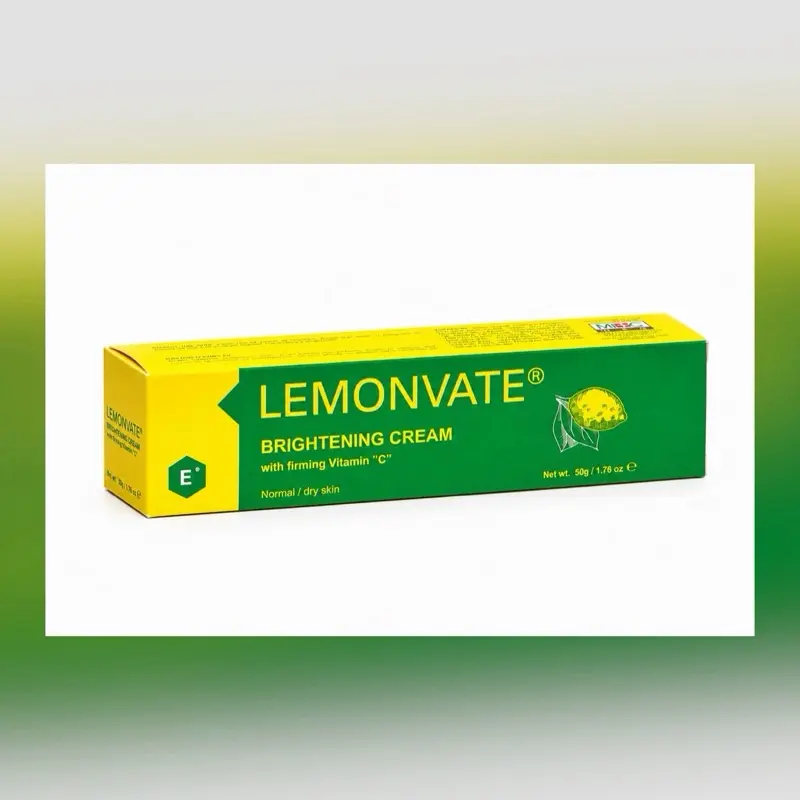 Lemonvate Brightening Cream with Firming Vitamin C for Normal Dry Skin 50g 1.76 oz