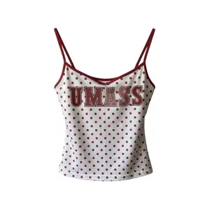 UMass Amherst Tank Top Women, Minutemen Y2K Varsity Graphic Tank, College Girl Aesthetic, Game Day Outfit, UMass Shirt