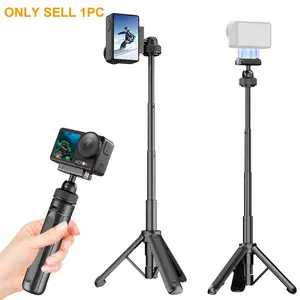 Desional Handheld Extension Pole for Dji Action 3/4/5/6, Sports Camera Selfie Stick Accessory, Anti-Shake Tripod Stand for Travel Vlogging Video Recording, Telescopic Tripod