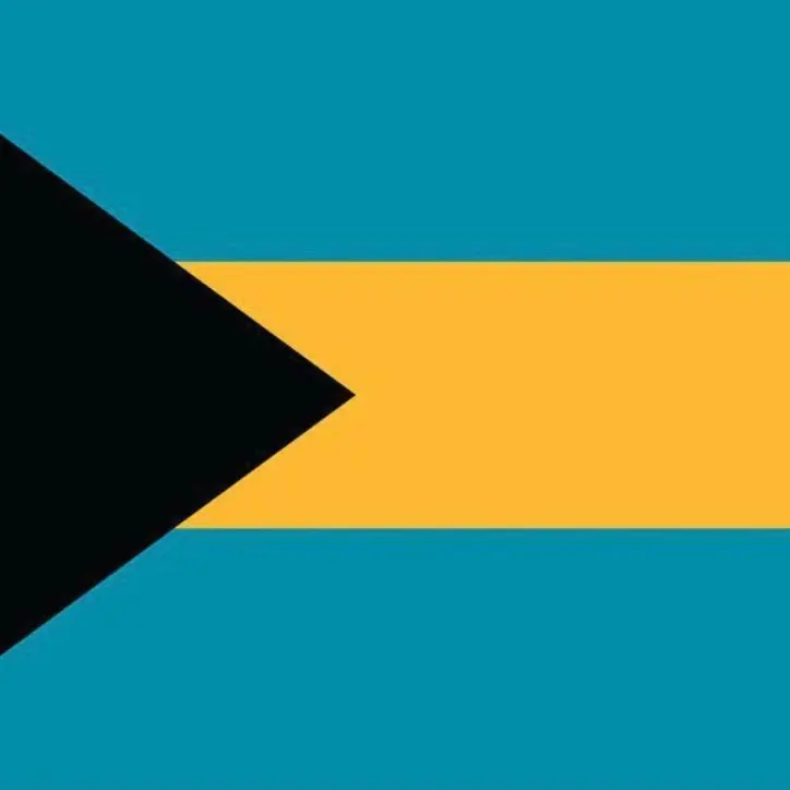 Custom Bahamas Flag Print Bonnet