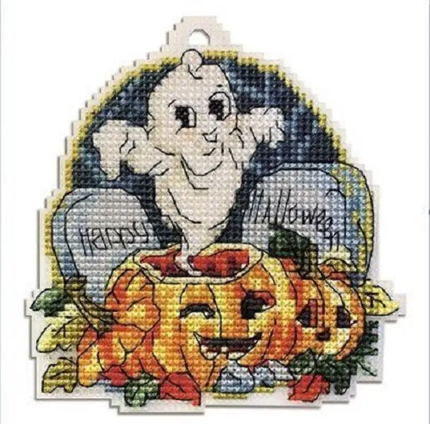 Halloween Counted Cross Stitch Kit by Alisena 8098A