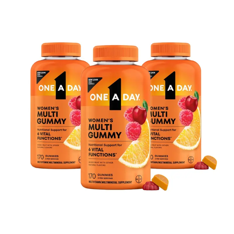 One A Day Women's Multivitamin Gummies Dietary Supplement 170ct - 3 pack