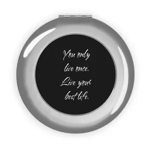 Compact Travel Mirror, Travel Size Bathroom Gadget for Home & Bathroom Use – Embrace Living Your Best Life