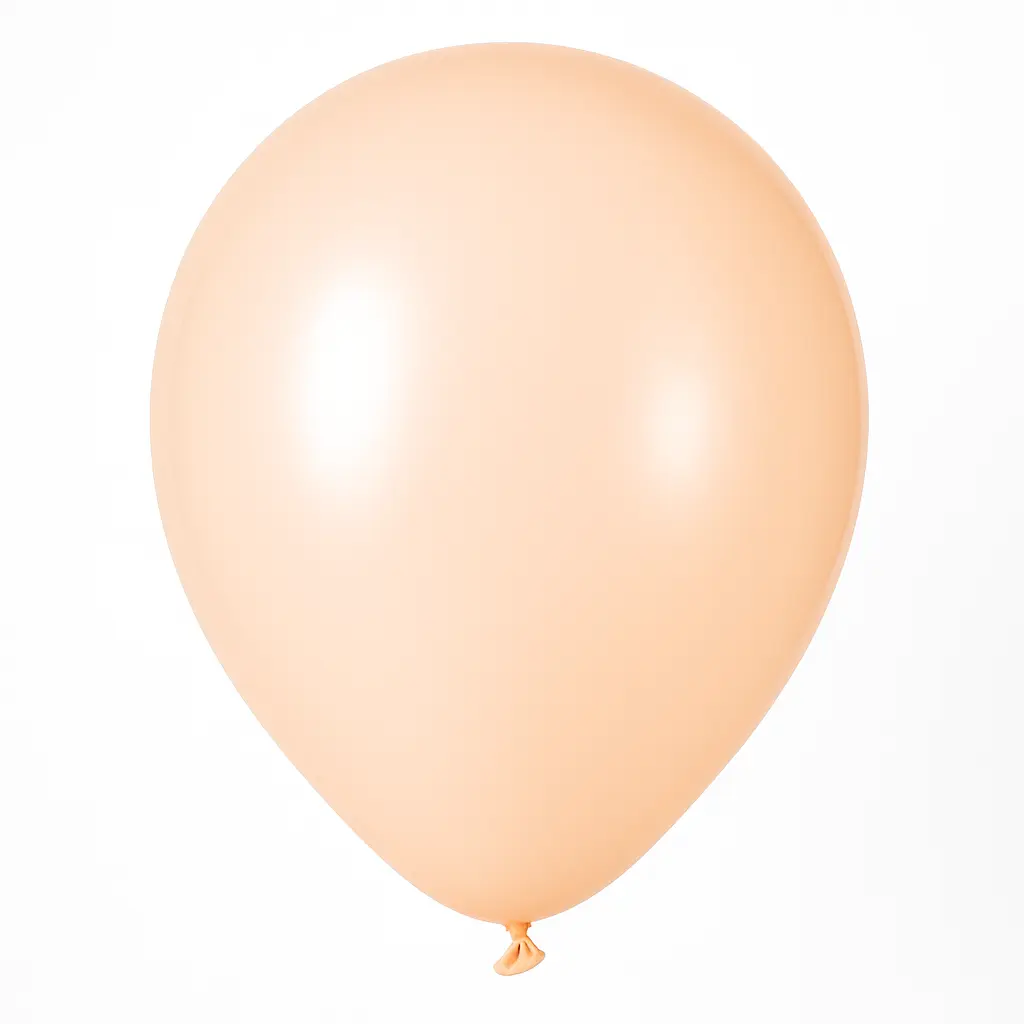 Luxaire 12" Premium Peach Latex Balloons - 25 Pack