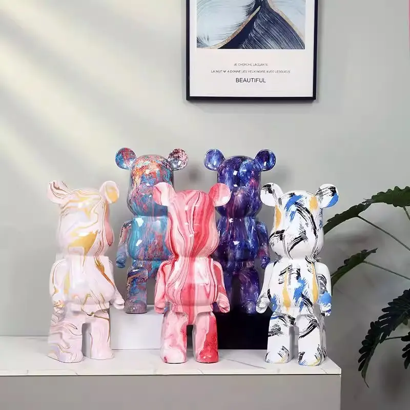 A decorative piece featuring a rich array of colors and a minimalist European style, ideal for placement in a living room corner or in an office, it adds a vibrant splash of color to any home setting, Modern Home Decoration, Modern Decorations