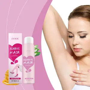 Mousse Body Hair Removal Spray, Gentle Depilatory Solution for Smooth Skin, Gentle Sensitive Formula for Underarms, Arms and Legs, Hair-Free Confidence, Body Care