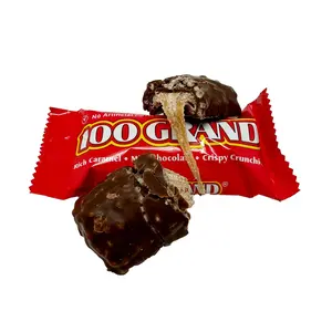100 Grand Fun Size Milk Chocolate Candy Bars in Resealable Bag –  Available in 1 lb, 2 lb, 3 lb, and 5 lb Bags - TikTok Candy Trend Item