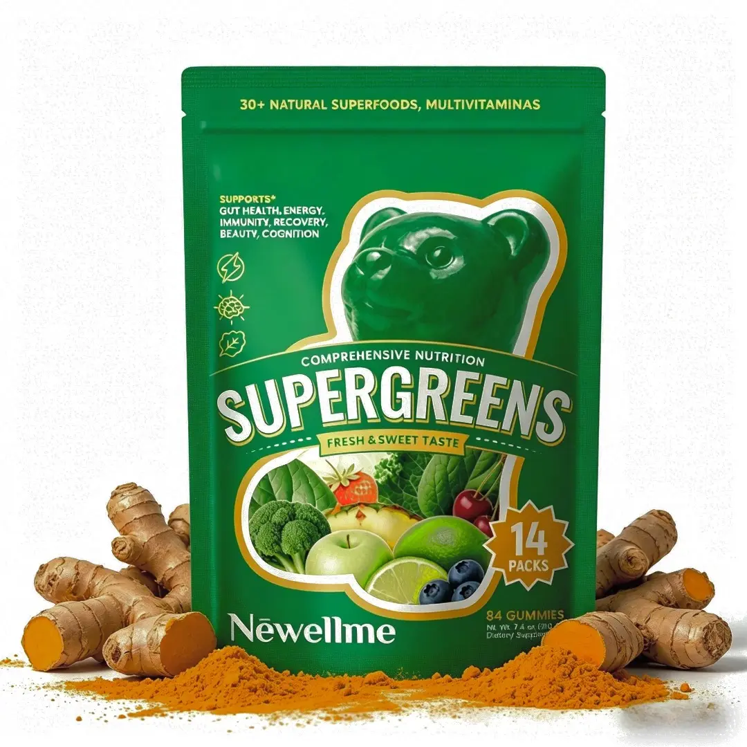 Multivitamin Turmeric Gummy Over 30 Whole-Food Ingredients + Vitamin D Supports Bone Health & Immune Function Dual Daily Nourishment for Safe Nutrient Supplementation