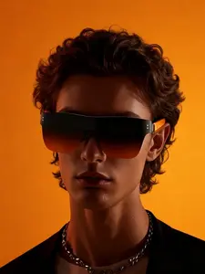 Meizu StarV View Smart AR Glasses with 3D Imaging, Noise Reduction, and Multi-Color Modes for Office, Travel, and Entertainment