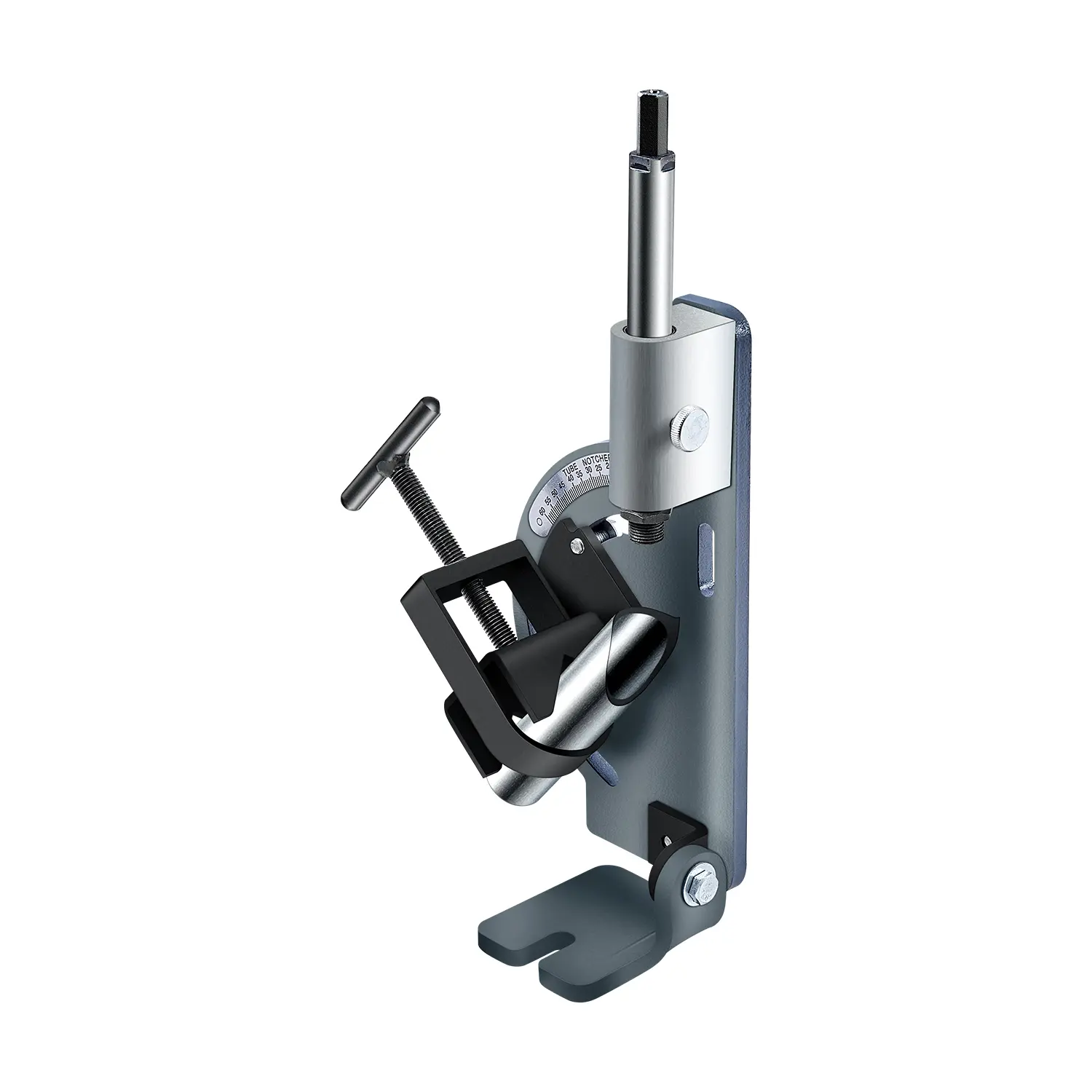 【Summerfinds】VEVOR Pipe Notcher,Tubing Notcher for 1/2 to 2-inch PipesPipe & Tube Notcher with 0 to 60° Adjustable Angle for MetalPVCWood PipesIdeal for Repair ShopsHome ProjectsMetalworking