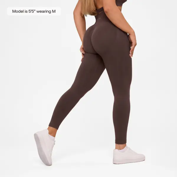 BetterMe Ultrasculpt Women's High-Waisted Contour Knit Butt-Lifting Tummy Control Leggings - Squat-Proof, No-Roll Fit for Gym, Yoga Training