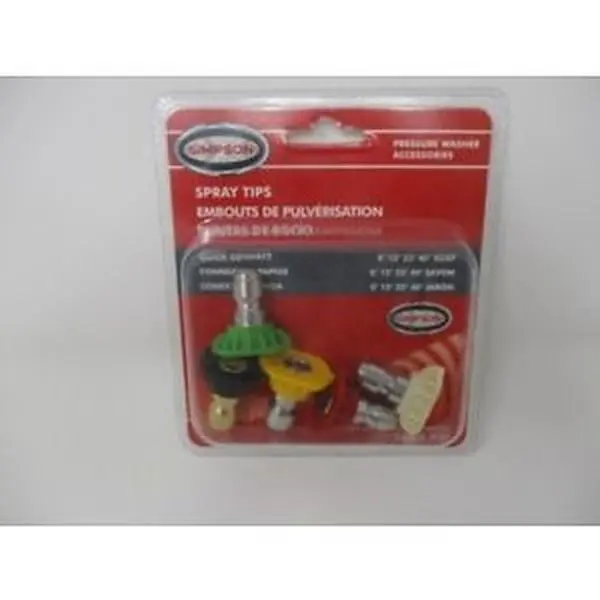 Fna Group 240529 Pressure Washer Nozzle Set, 3600 PSI, Quick Connect Design