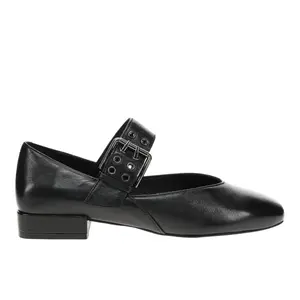 Seychelles Womens Petal Mary Jane Flats Casual - Black