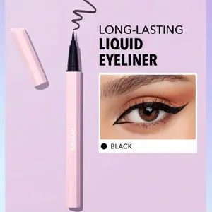 SHEGLAM Eternal Beauty Liquid Eyeliner-Black, Waterproof & Matte Eyeliner Pencil for Long-Lasting Makeup