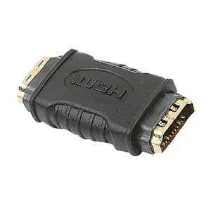 HDMI Female to Female Adapter, Extends Cables, Gold Plated, 1080p Support