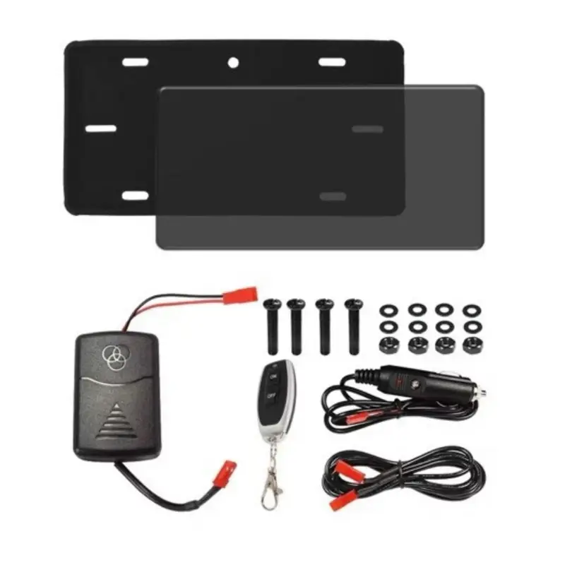 Vanish Car Number Plate Cover Frame