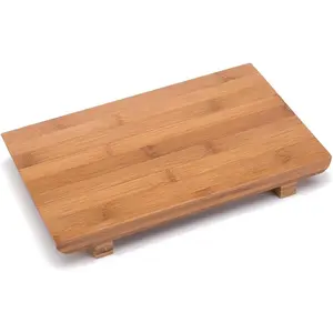 Sashimi Sushi Bamboo Serving Geta Plate - Japanese Style Tableware Bamboo Sushi Board Cutting Tray (L8.2 x W4.7)