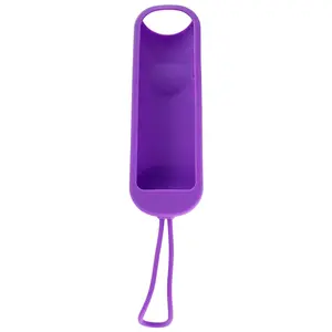 Anderic YKR1751-PUR Rubber Protective Case for RC280 TCL and Roku TV Remote Controls - Purple | RC-280