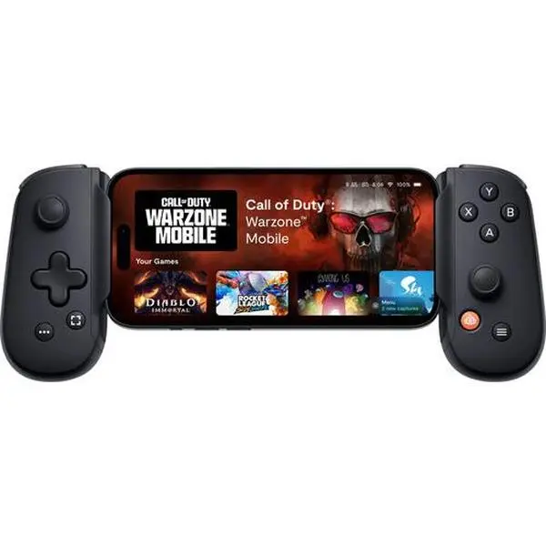 Backbone Labs - Mobile Gaming Accessory:  Backbone One USB-C - Black:  Compatible with iPhone 15 Series and Android by Backbone  [GAMES ACCESSORIES] Black, Controller