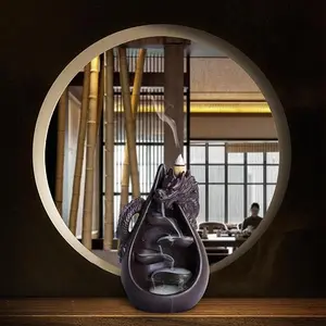 Mystical Dripping Water Dragon Incense Burner – For Peace, Power & Vibe!