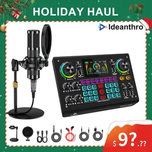 Ideanthro C200PRO-P15 Ultimate Streaming Kit with Dual-Mic Support & Live Voice Changing for Enhanced Audio Quality and Multi-Channel Streaming TikTokshopBlackFriday