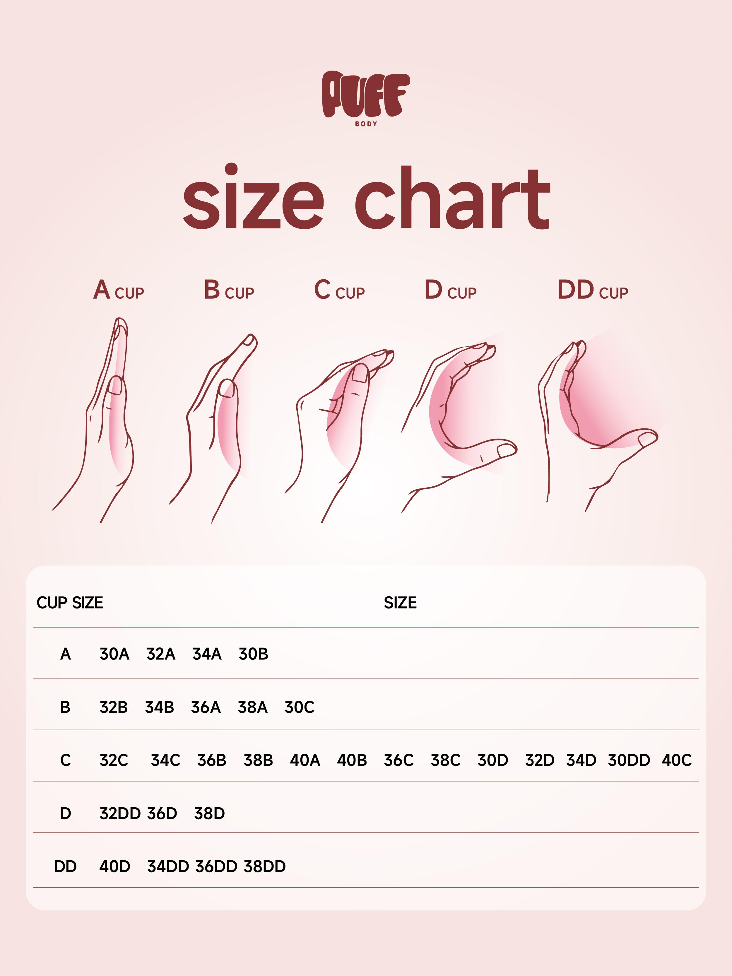 PUFF Sticky Bra – Waterproof Reusable Push-up Invisible Bra