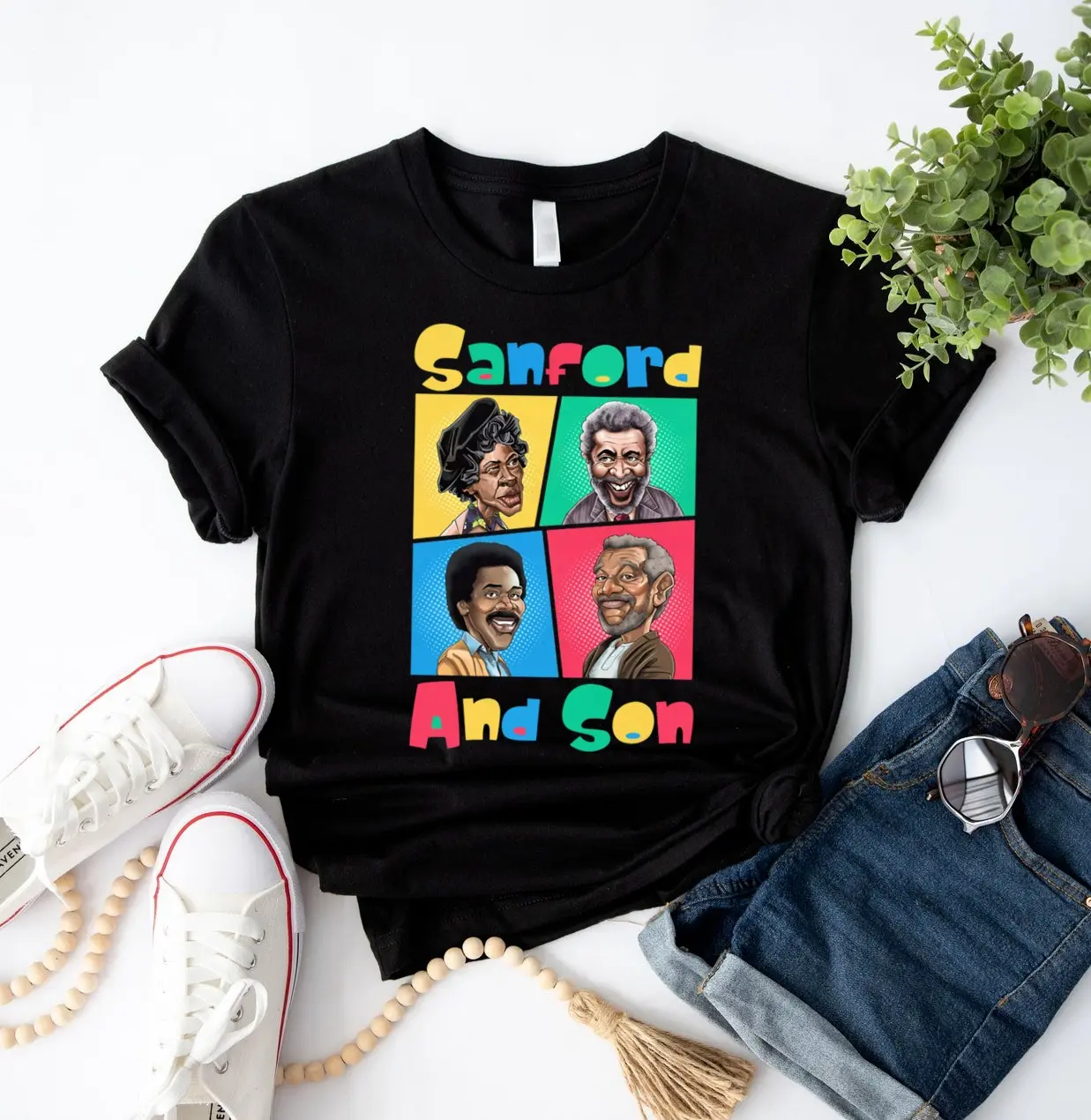 Sanford and Son Fresh Shirt, Sanford And Son Art Shirt, 90s Sitcom Tee Shirt, Funny Daddy Shirt, Family Matching Shirt