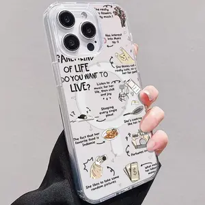 Premium Magnetic Case for iPhone12/13/14/15/16/17promax Featuring a fun graffiti design, magnetic closure, and shock and drop protection, this product is perfect for everyday use