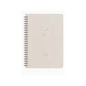 Spiral Notebook, 2/4 Counts Hardcover Spiral Notebook, 80 Sheets 160 Pages Premium Thick Paper Notebook, Stationery Supplies for Students & Office Use