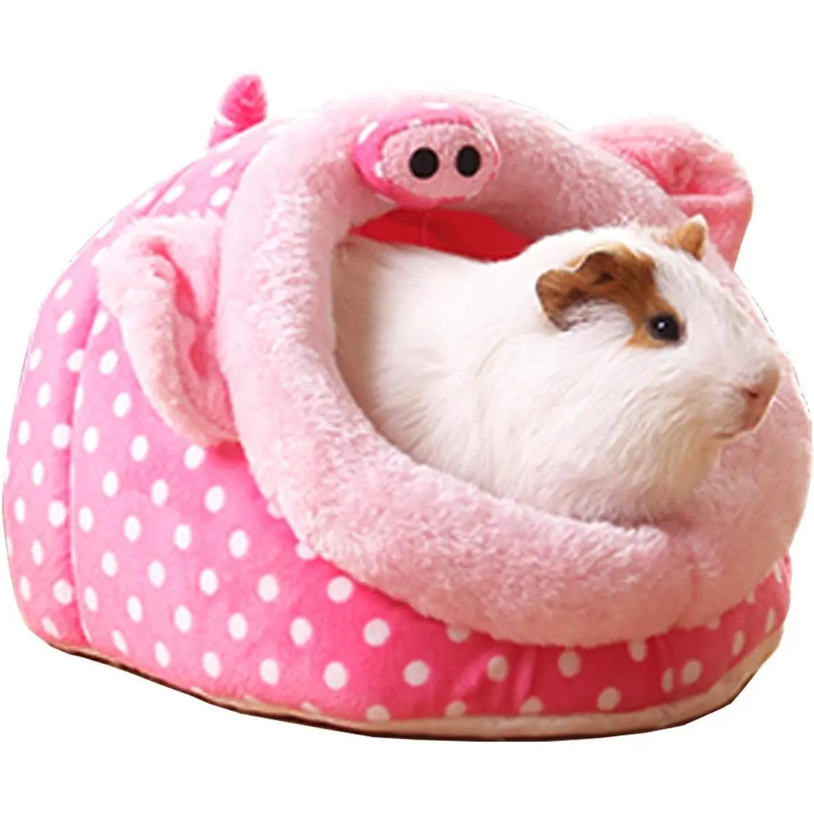 Guinea Pig Rat Bed and Hideout for Ferret Hedgehog Sleep and , Hamster Small Pet  Supplies  Cage Accessories Nest